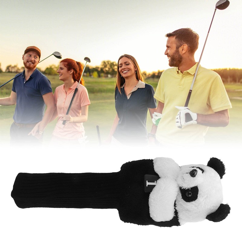 Golf Club Head Covers Golf Putter Headcovers Cute Panda Driver