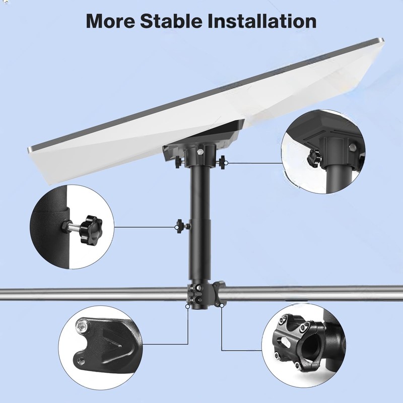 Starlink Gen 3 Universal Mount - RV, Camper, Yacht, Pole,
