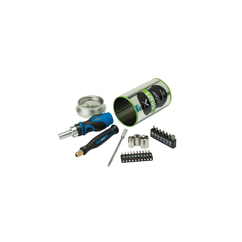 Draper 04775 Stubby Ratchet Screwdriver and Bit Set, Special Edition