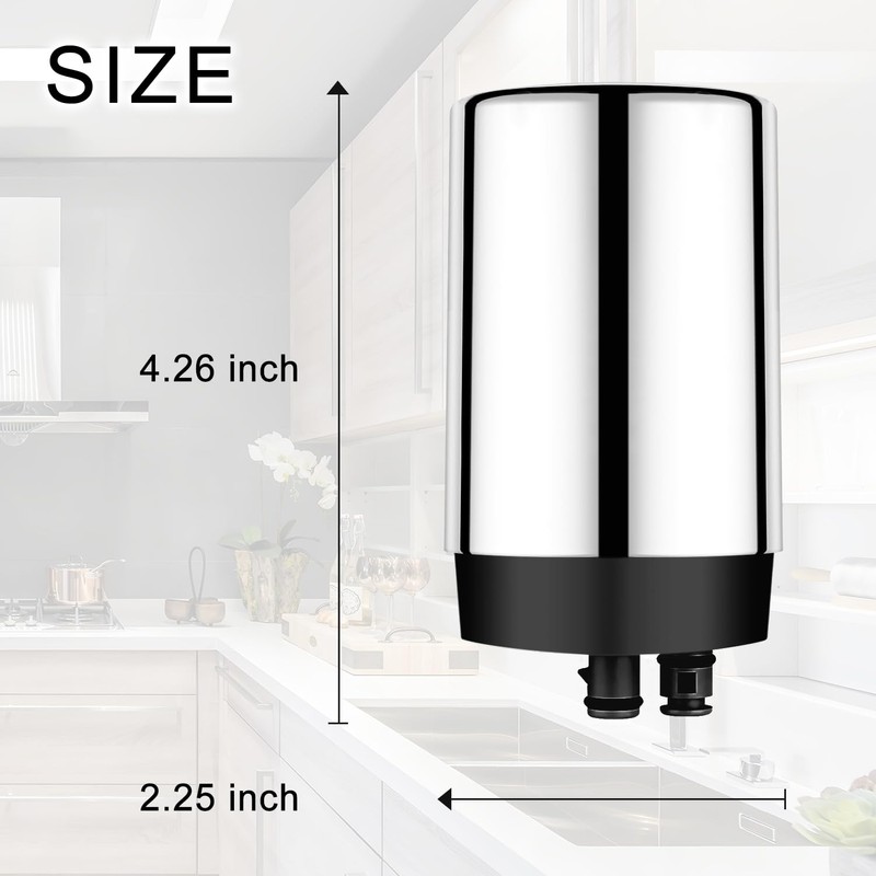 Faucet Water Filter Replacement for Brita®Faucet Filter，Brita® FR-200, FF-100 Replacement