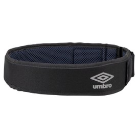 Umbro Soccer Headband, Protected Headband, Sweat Absorbent, Quick Drying (Mesh Back Part, Shock Absorption, Heading, Contact, Falls, Head Protection, Name Space, Men's, Kids, Juniors), BK (UF5SAZ01U),