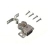 DOUBLE ROLLER CATCH TWIN CUPBOARD LATCH BZP WITH SCREWS