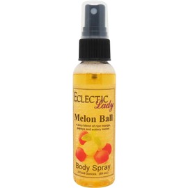 Eclectic Lady Melon Ball Body Spray, Double Strength, 8 ounces, Body Mist for Women with Clean, Light & Gentle Fragrance, Cologne with Soft, Subtle Aroma For Daily Use