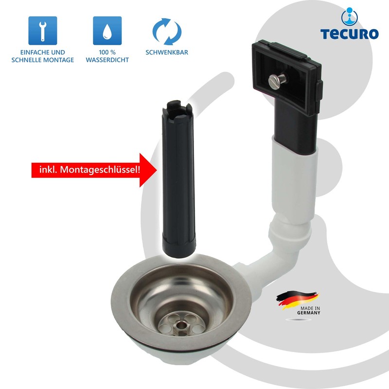 Sink Outlet Strainer Basket Valve 3 1/2 Inch Diameter 114