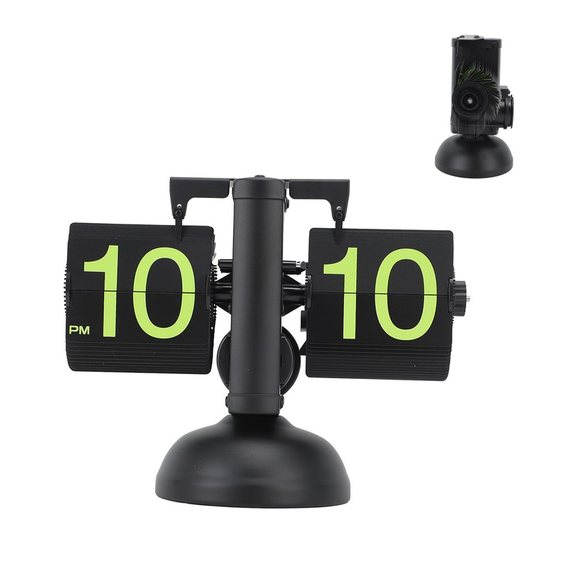 European Style Retro Digital Flip Down Clock 304 Stainless Steel