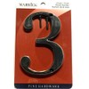 Aged Bronze 4" House Address Number (3)