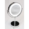 Hospitality Source Deluxe Double Sided Bright White LED Make-up Mirror