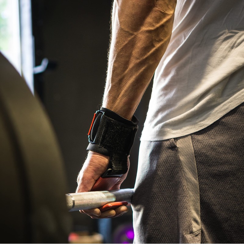 Roar® Weight Lifting Hooks for Men and Women, Wrist Wraps,