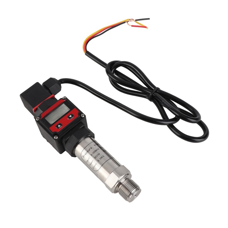 Pressure Sensor Aluminum Alloy Air Water Sender Digital Display LCD