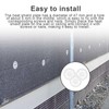 100 x 47mm Plastic Flat Washers Durable Plastic Flat Washers