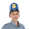 Fun Express Police Hats for Kids - Set of 12