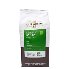 Miscela D'Oro Natura - Organic Fairtrade Espresso Beans, 2.2 lbs
