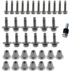 Sidestep Hardware Mounting Kit Compatible with 2013-2019 RAM 1500 2500 3500 | 2014-2019 RAM 4500 5500 Running Board Mounting Hardware