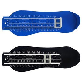 TRKETK Pack of 2 Foot Gauges for Children and Adults, Shoe Testing Devices, 23 cm / 9.06 Inches, Easy Home Foot Measurement, Shoe Size, EU Sizes for Precise Sizing for Adults, Baby, Foot Measurement
