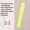 ZoeTekway Plastic Small Ruler Children's Small Ruler Primary School Flexible
