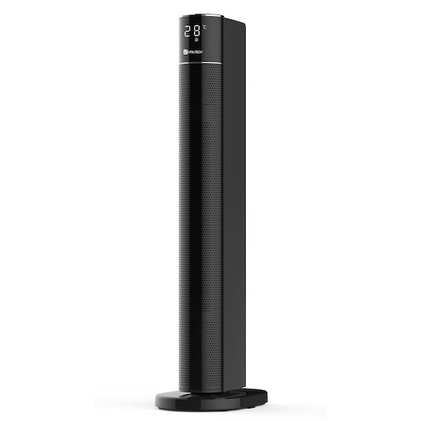 Utilitech 1500-Watt Ceramic Tower Indoor Electric Space Heater with Remote