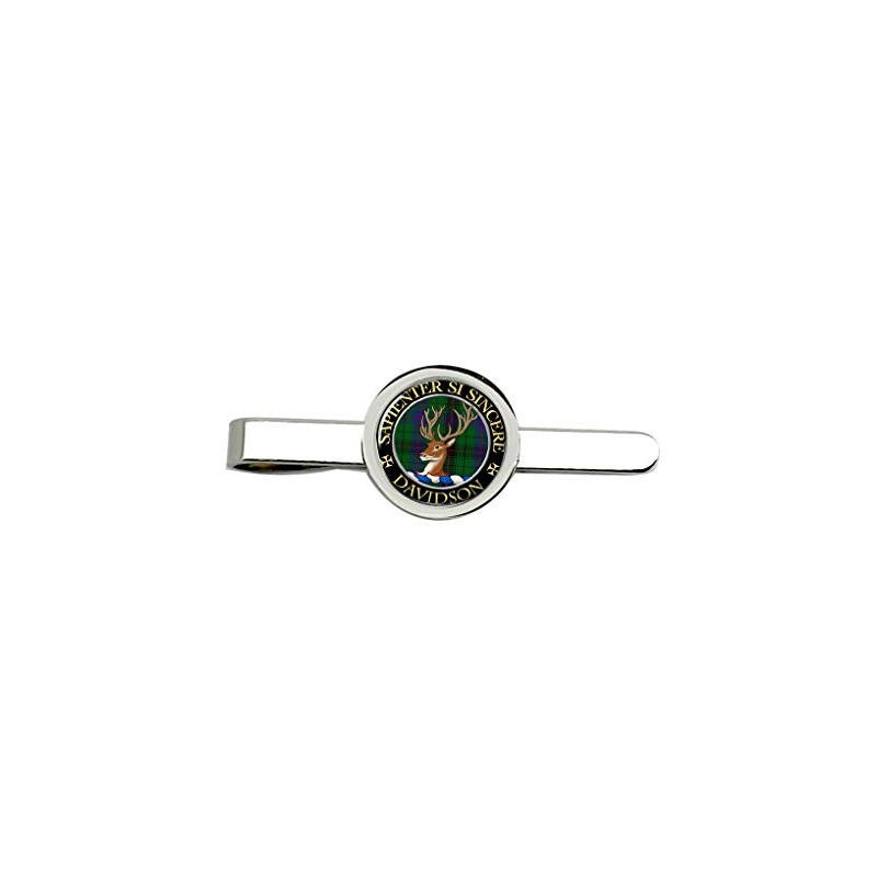 Davidson Scottish Clan Tie Clip