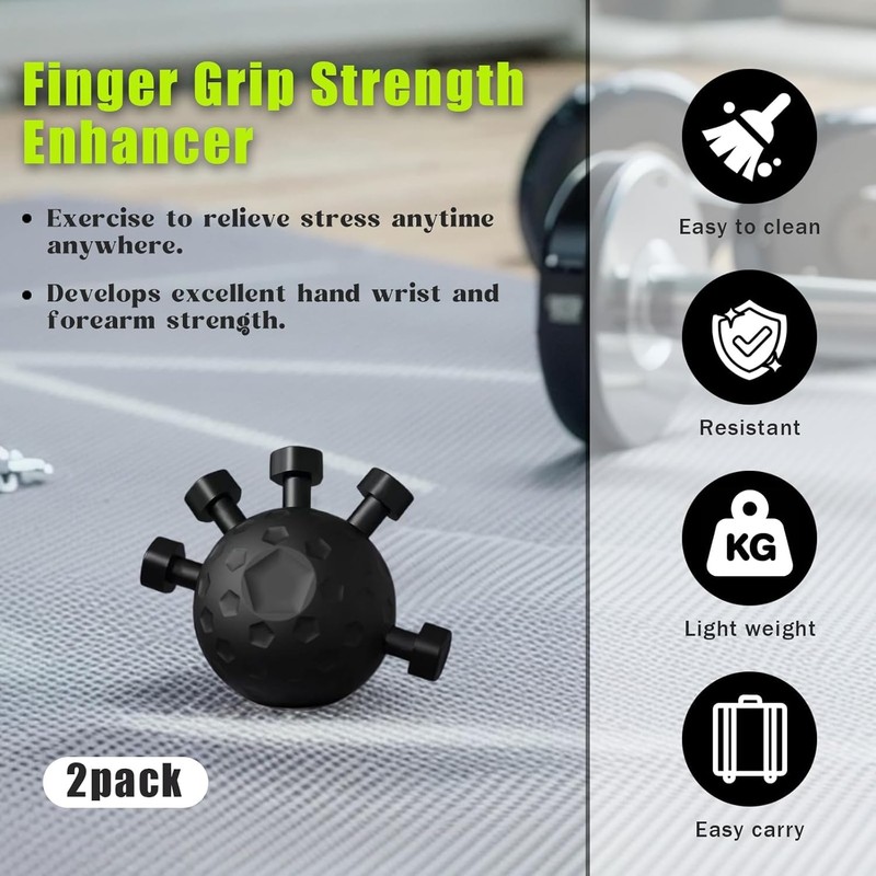 Hand Grip Strengthener, Finger Exercise Trainer, Strength Training Device for