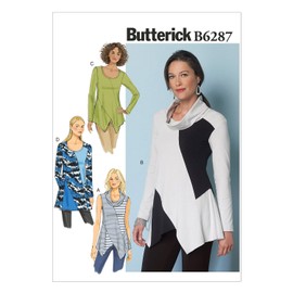 Butterick Patterns B6287 Misses' Tunic, ZZ (Large-X-Large-XX-Large)