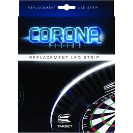 Target Darts Corona Vision Replacement LED Strip for Dartboard Lighting System, Standard, White LED