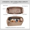 OAikor Satin Purse Organizer Insert for Hermes Garden Party 36,