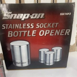 Snap-On Tools Bottle Opener Stainless Socket Bottle Opener SSX14P3 Novelty Item