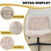 Buenanir Armless Office Chair Cover Waterproof Criss Cross Chair Slipcover