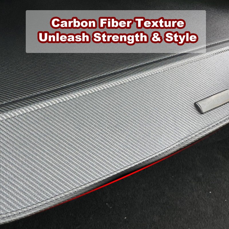 OPS AOTO for All-New 2025 Toyota 4Runner Cargo Cover,(Carbon Fiber