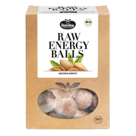 Raw Energy Balls Raw Zipan - Vegan Date Nut Balls with Almonds & Vanilla - No Added Sugar, Gluten Free, Natural & Raw Food Quality (200 g, Raw Zipan)