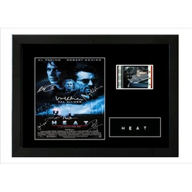 Heat 1995 Original Framed Film Cell Display Signed Stunning Gift
