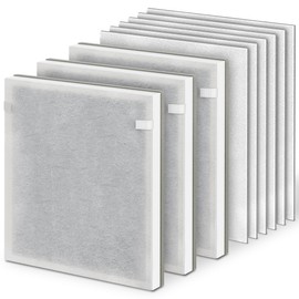 3-Pack H7123101/H211/H211S Replacement Filter for Govee Life Smart Air Purifiers H7123, Compared to part H7123-RF, 3 * 4 Layers HEPA Filter and 6 * Washable Pre-Filter