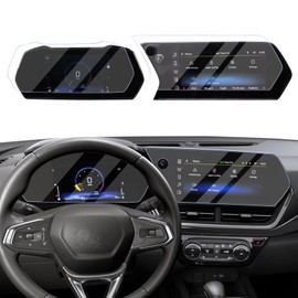 XCNGSUA 2PACK 2024 2025 2026 Trax Screen Protector for 2026 2025 2024 Chevy Trax (LT/2RS/ACTIV) Screen Protector Glass 2024 2025 2026 Trax (11in Nav.+8in Dash) Touchscreen Display Accessories[Not for Trax 8 Inch]