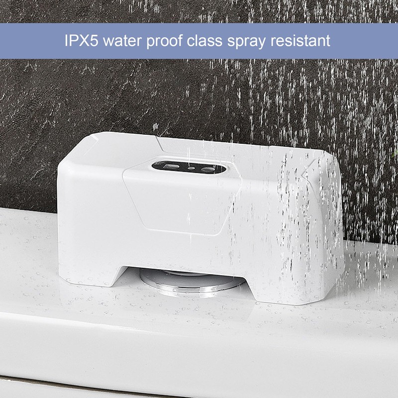 Automatic Toilet Flusher, Touchless Toilet Flush Kit, IPX5 Waterproof External