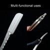 Men's Straight Edge Razor Zinc Alloy Wooden Handle Razor for