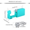 AVYRING Ear Piercing Gun Kit - 2 Pcs Silver Self