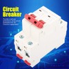 Circuit Breaker,2P DC 500V 20A Mini Circuit Breaker,MCB Safety Breaker,DZ47-63Z-2P,Provide
