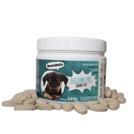 BentoBello Joint Tablets Dog Joint Fit for Dogs (120 Pellets) High Acceptance Joint Support Joint Health Dog High Quality Joint Care Dog Natural Ingredients Green-lipped Mussel