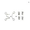 Jeans Waist Tightener Buttons for Loose Pants – Removable Zinc