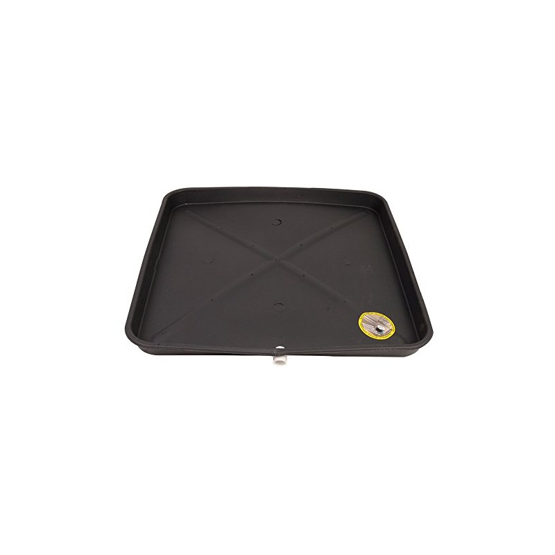 DIVERSITECH 6-3030L Plastic Drain Pan, 30 X 30-Inch