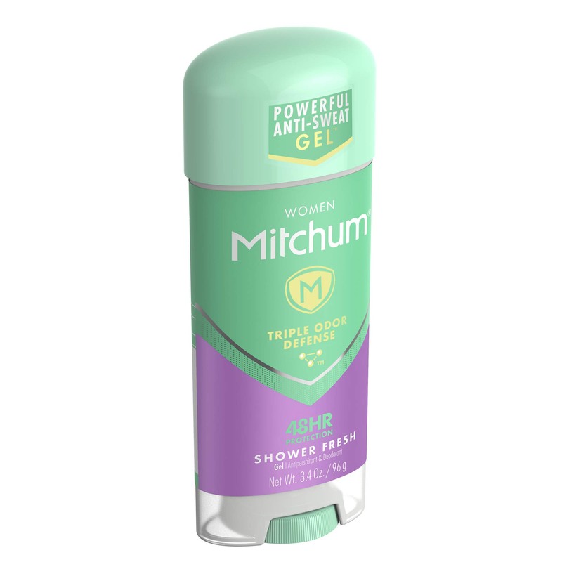 Mitchum Women Gel Antiperspirant Deodorant, Shower Fresh, 3.4oz.