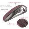 40Pcs 13X457mm Zirconia Abrasive Sanding Belts 40/60/80/120 Grit