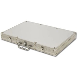 1000 Count Aluminum Poker Chips Set Storage Case New