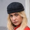 Sterkowski Docker Hat Harris Tweed Beanie Cap for Men and