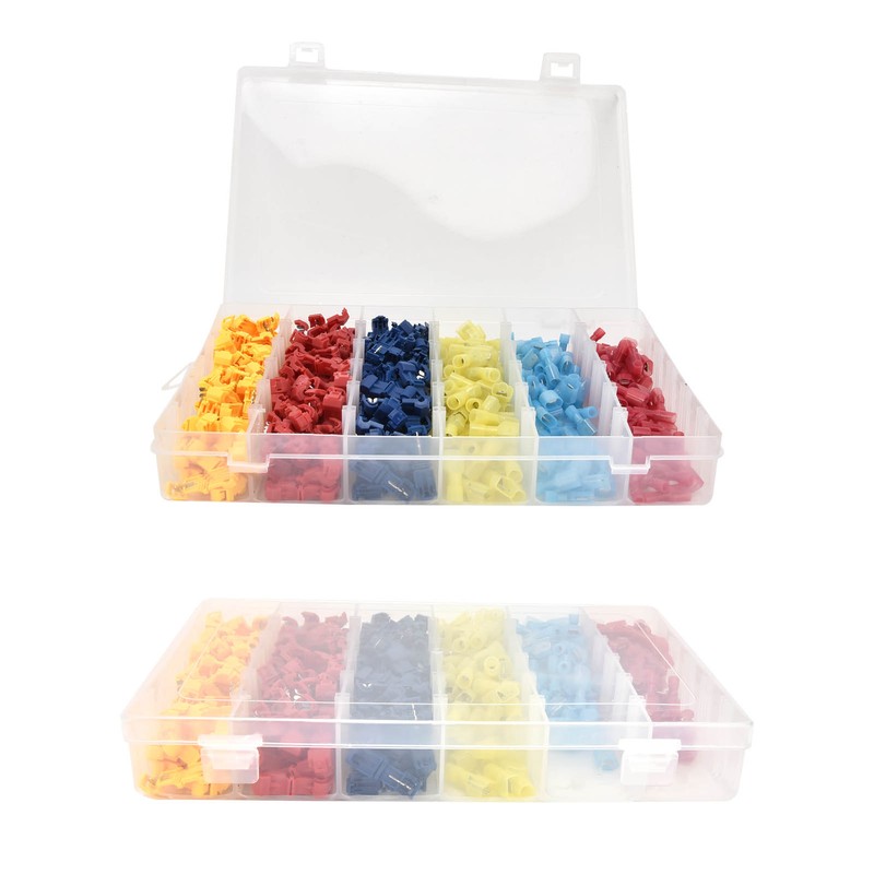 360Pcs T Tap Wire Connectors Main Splitter No Broken Electrical