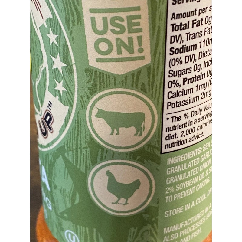 Buc-ee's Bucees Texas Round Up Fajita Seasoning 5 Oz Shaker