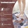 Shower Mat Non-Slip 60x60cm Safety Bath Mat Comfort Soft with