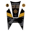 Protective Tank Protection Sticker with Resin Coated Compatible with R1250