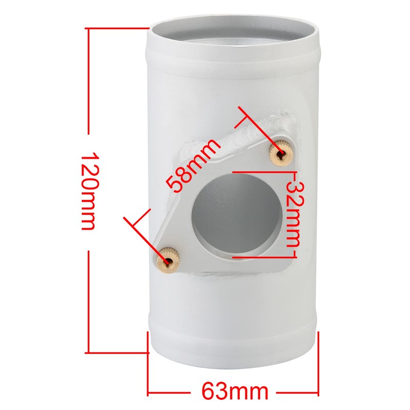 Skyplanet Air Flow Sensor Mount Tube, Mass Air Flow Sensor