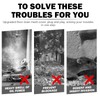 Dongcill Gutter Leaf Protection, Rain Gutter Leaf Protection, Stainless Steel