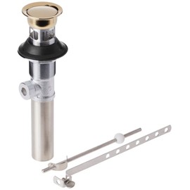 Kohler, 1035350-2MB, Drain with Overflow, Vibrant Brushed Moderne Brass